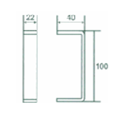 Drawing: Coupling bracket