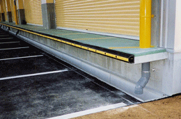 Vehicle cushioning materials for truck terminals