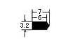 断面図 変形H001 3.2×7